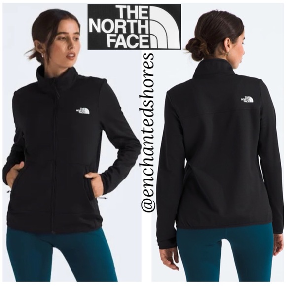 The North Face Fleece Jacket Light Medium Mid Weight All Season Black Size Small - Picture 1 of 16